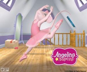 yapboz Angelina Ballerina dans seviyor